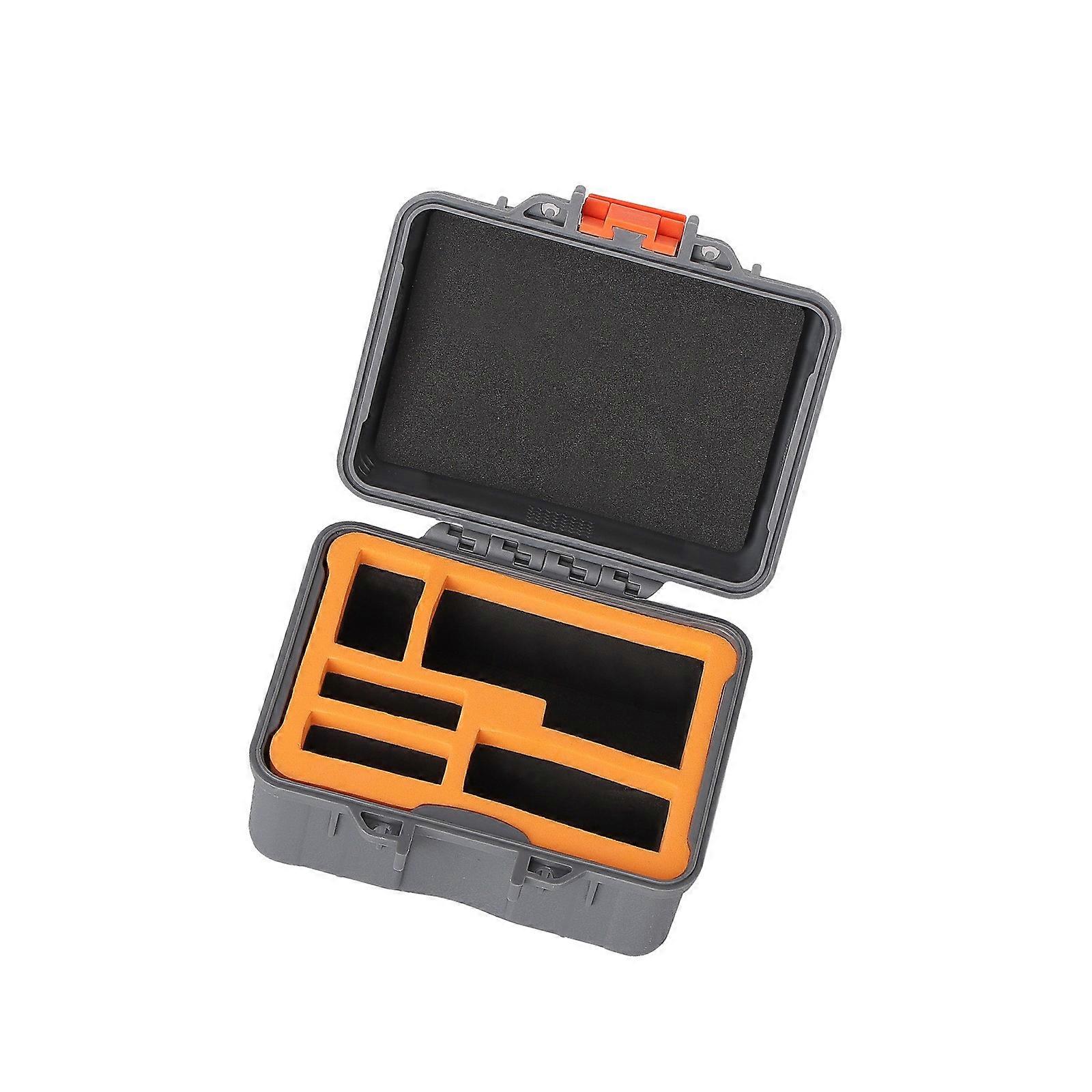 Dense Water Resistant Planner Case For 360 Cameras With Multiple Compartments And Smooth Slide Plan Multicolor