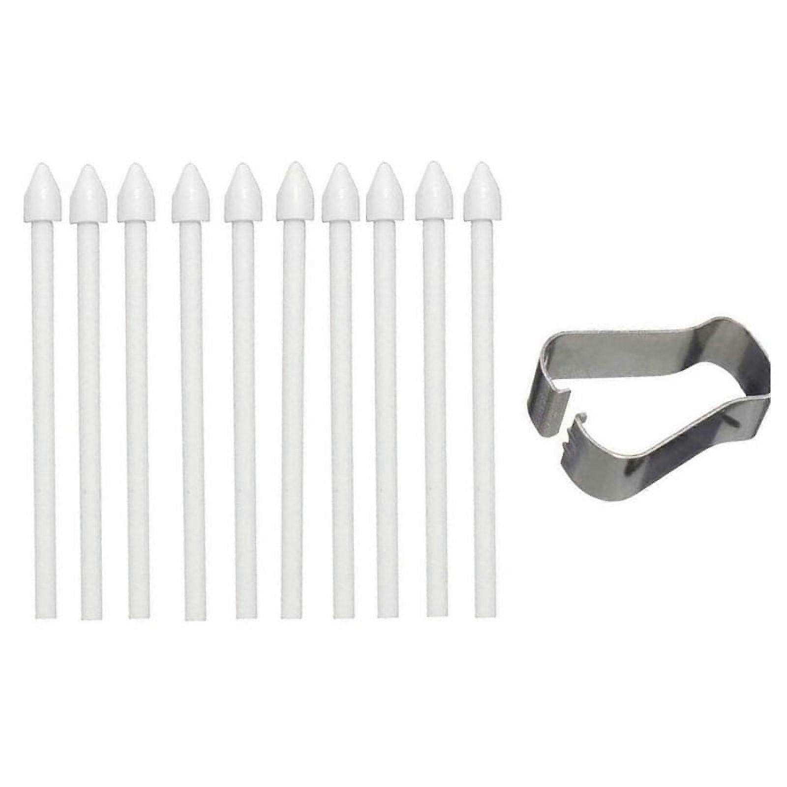 Stylus S Pen Tips Replacement for compatible with Samsung Galaxy S24 Ultra S23 Ultra Tab S9 S8, Includes Removal Tool - 10 Pack