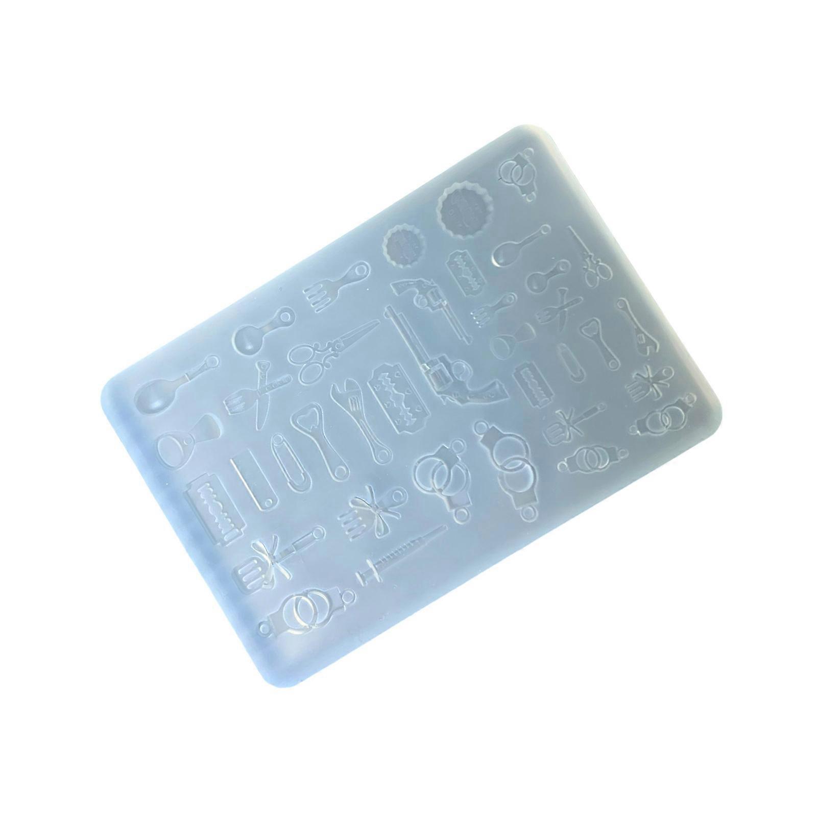 Professional Grade Nail Art Stencils Set For Creative Designs Using Sturdy Reusable Silicone Material Multicolor