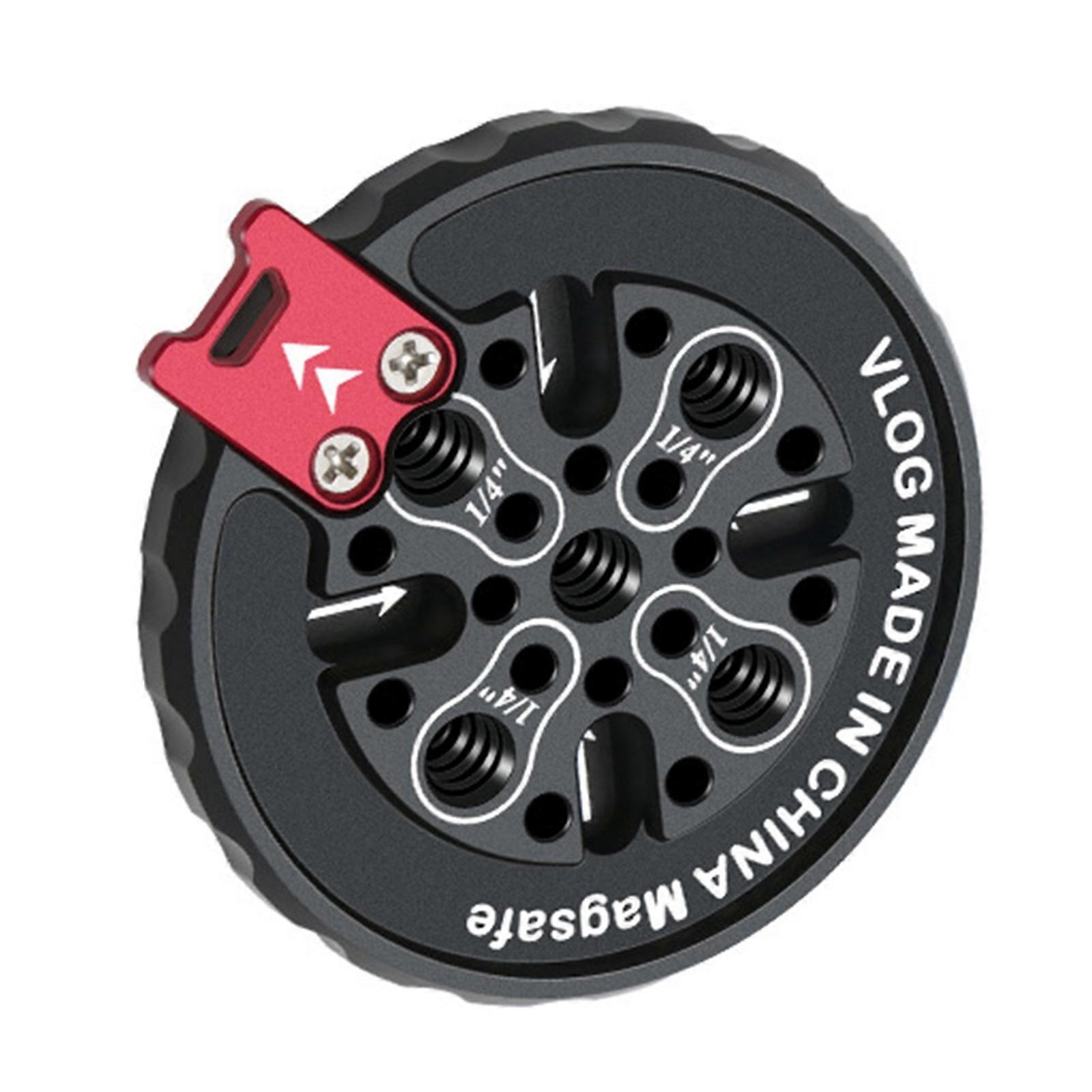 Magnetic Phone Car Mount Rack Universal 1/4 Screw Holee For Enhancing Durability For Stable Fixing Secure Installation Multicolor