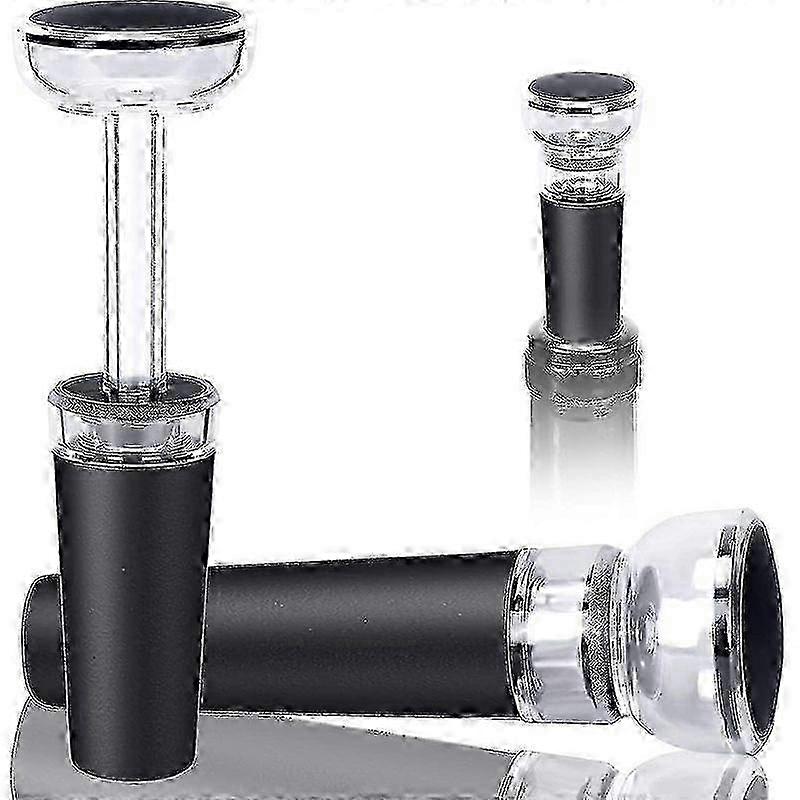 w Wine Stoppers, 3 Pack Vacuum Wine Stoppers