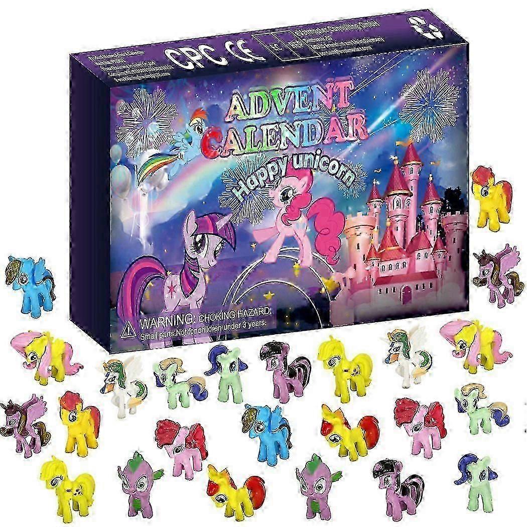 Ημερολόγιο Advent 2025 Αντίστροφη μέτρηση για τα Χριστούγεννα με ζώα - Blind Box Gift Box Animal