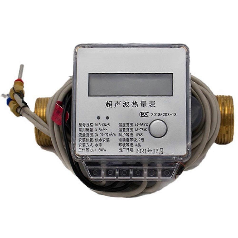 D25 Smart Heating Flow Meter Ultrasonic Air Conditioning Heating and Colding Ultrasonic Metrology Without Valve