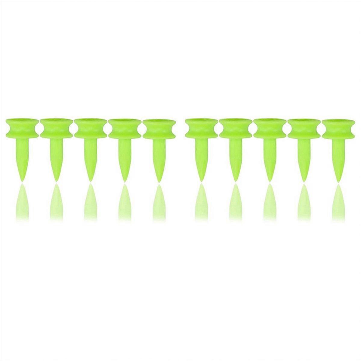  Golf Tees 0.86 Inch 200 Count Plastic Golf Castle Small Tees(Green)