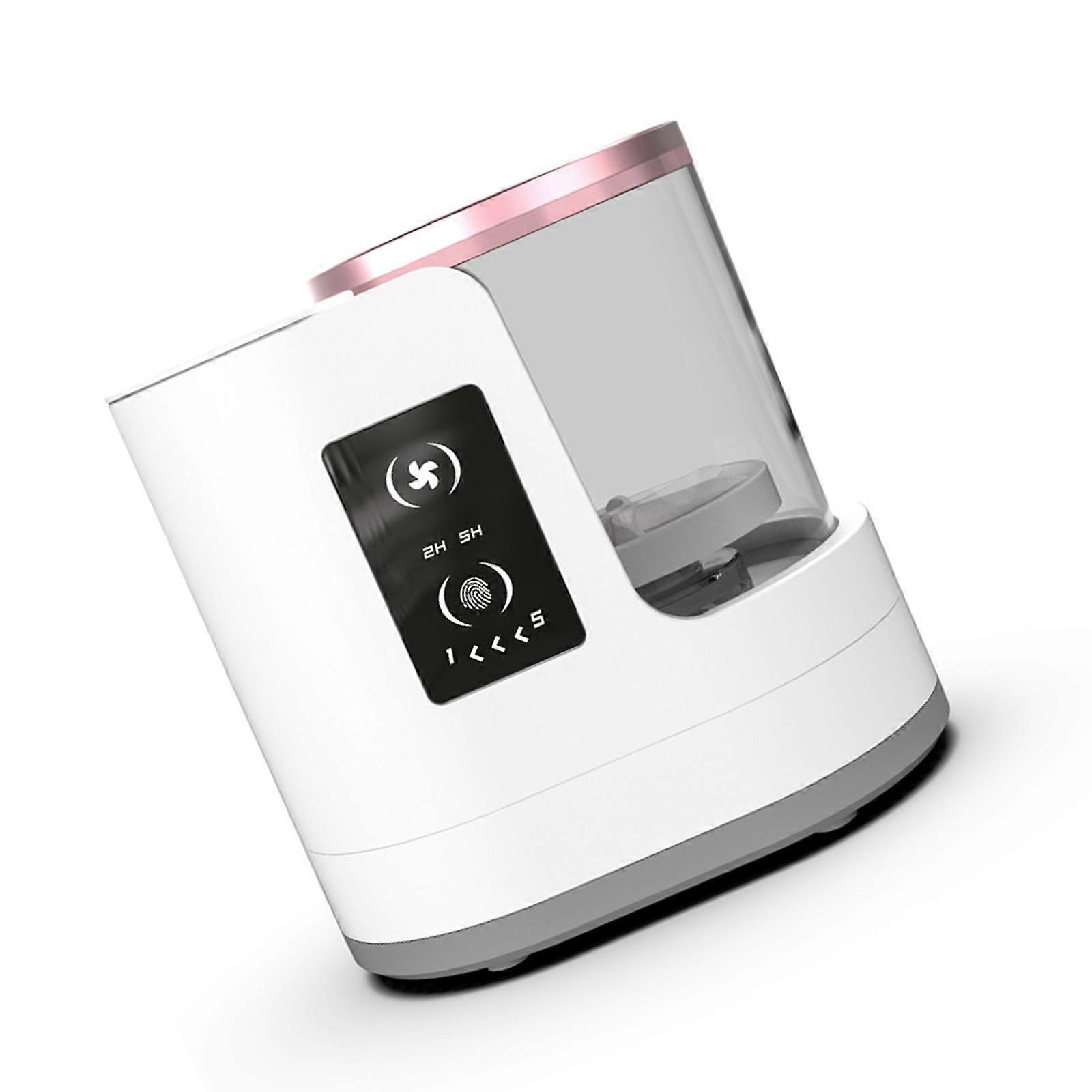 Universal Cosmetic Brush Washer Cleaning Device for Multiple Size Easy Assembly Not Require Extra Tool  White