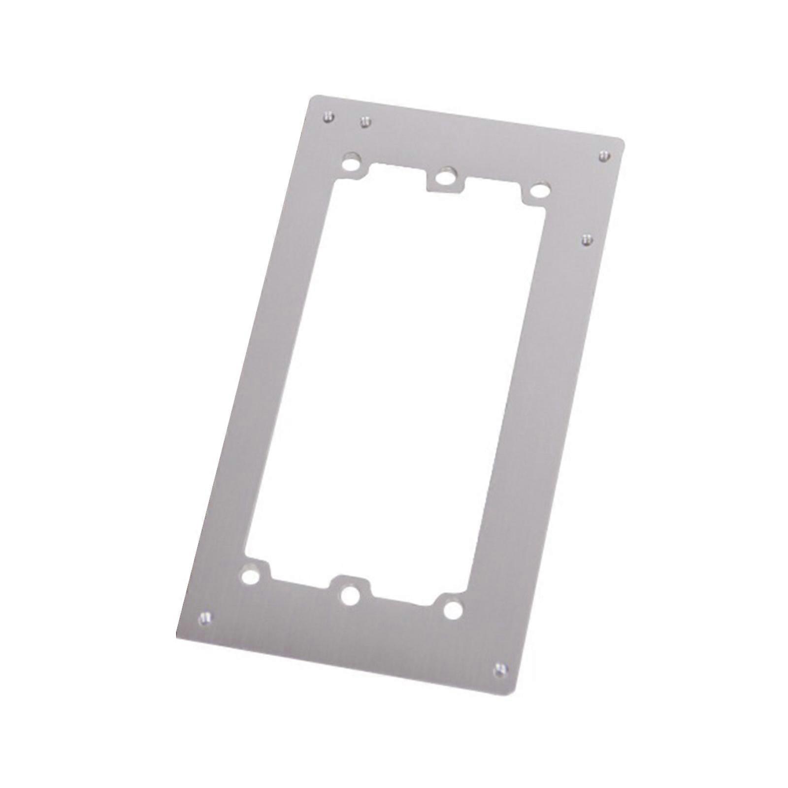 Durable Aluminum Atx to SFX Power Supply Adapter Mounting Bracket for Computer Conversion Mounting Frame  silver gray