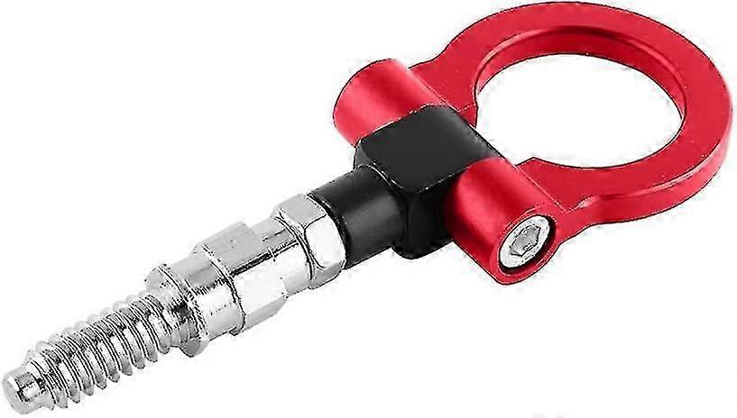 Red Aluminum Universal Car Tow Hitch Hook - 1pc
