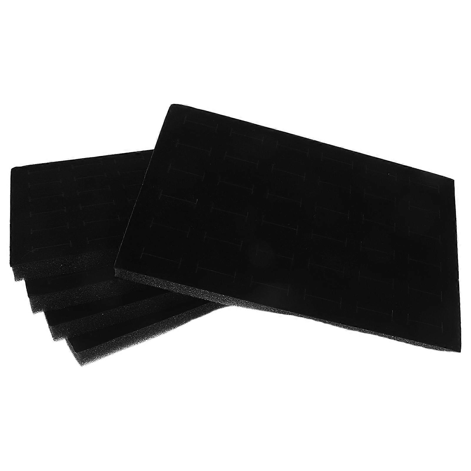 Stackable Ring Organizer Insert Sponge Pad for Jewelry Storage 5Pcs