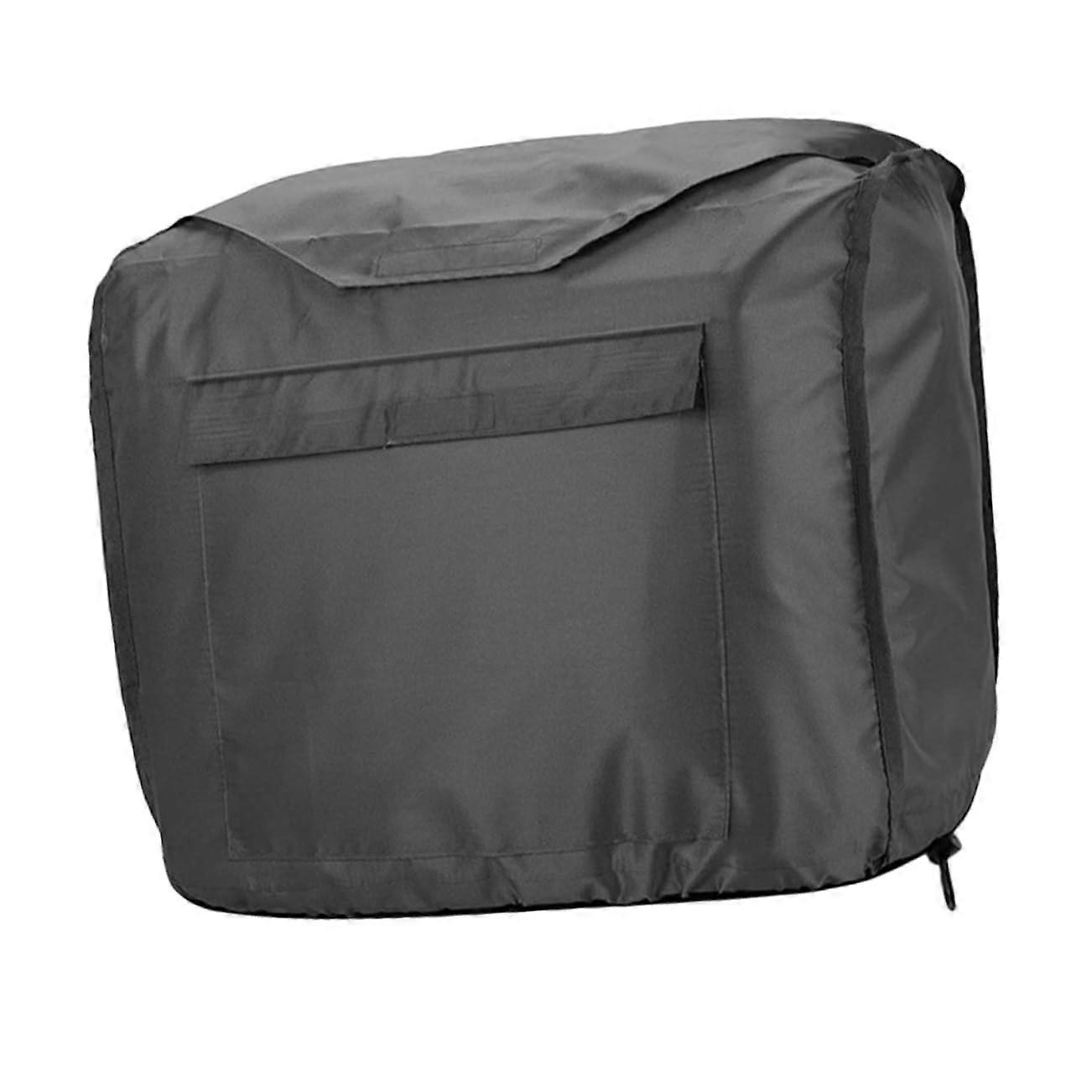 Generator Cover Weatherproof Outdoor Universal Fit Durable Oxford Fabric with Elastic Drawstring