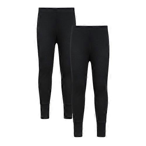 Mountain Warehouse Childrens/Kids Talus Base Layer Bottoms (Pack of 2)