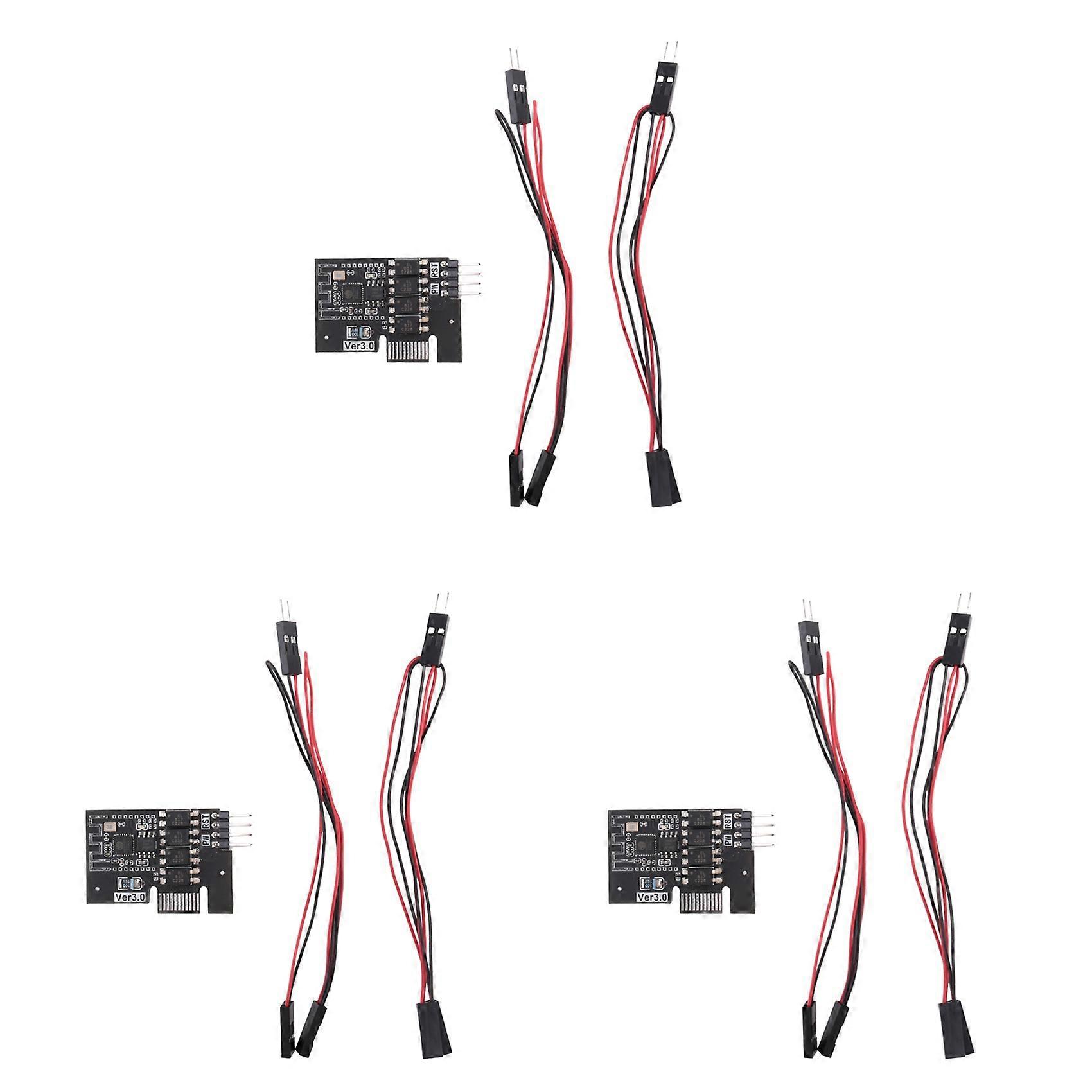 3X Desktop Computer Boot Card WiFi APP Remote Controlled Switch Card Computer Remote Boot Startup Card