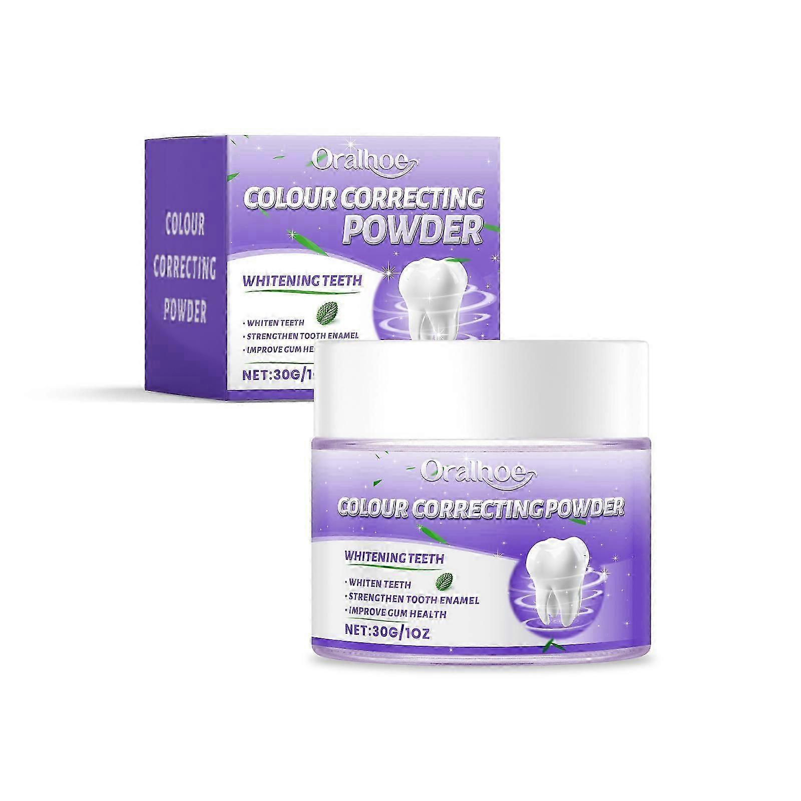 tooth powder is carefully formulated with sodium bicarbonate, cornstarch and sorbitol