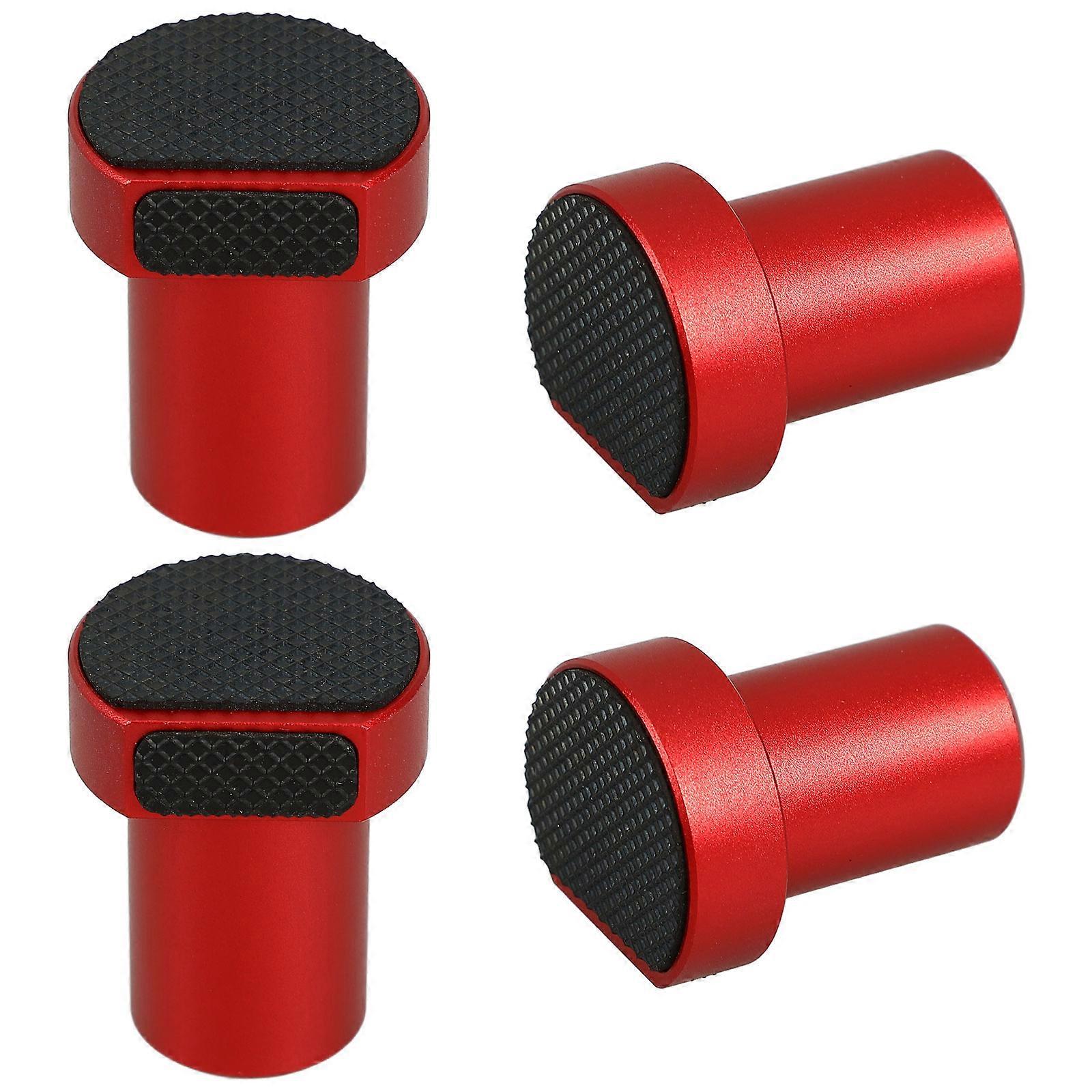 Positioning Workbench Peg for Woodworking Planing Plug 4Pcs Aluminum