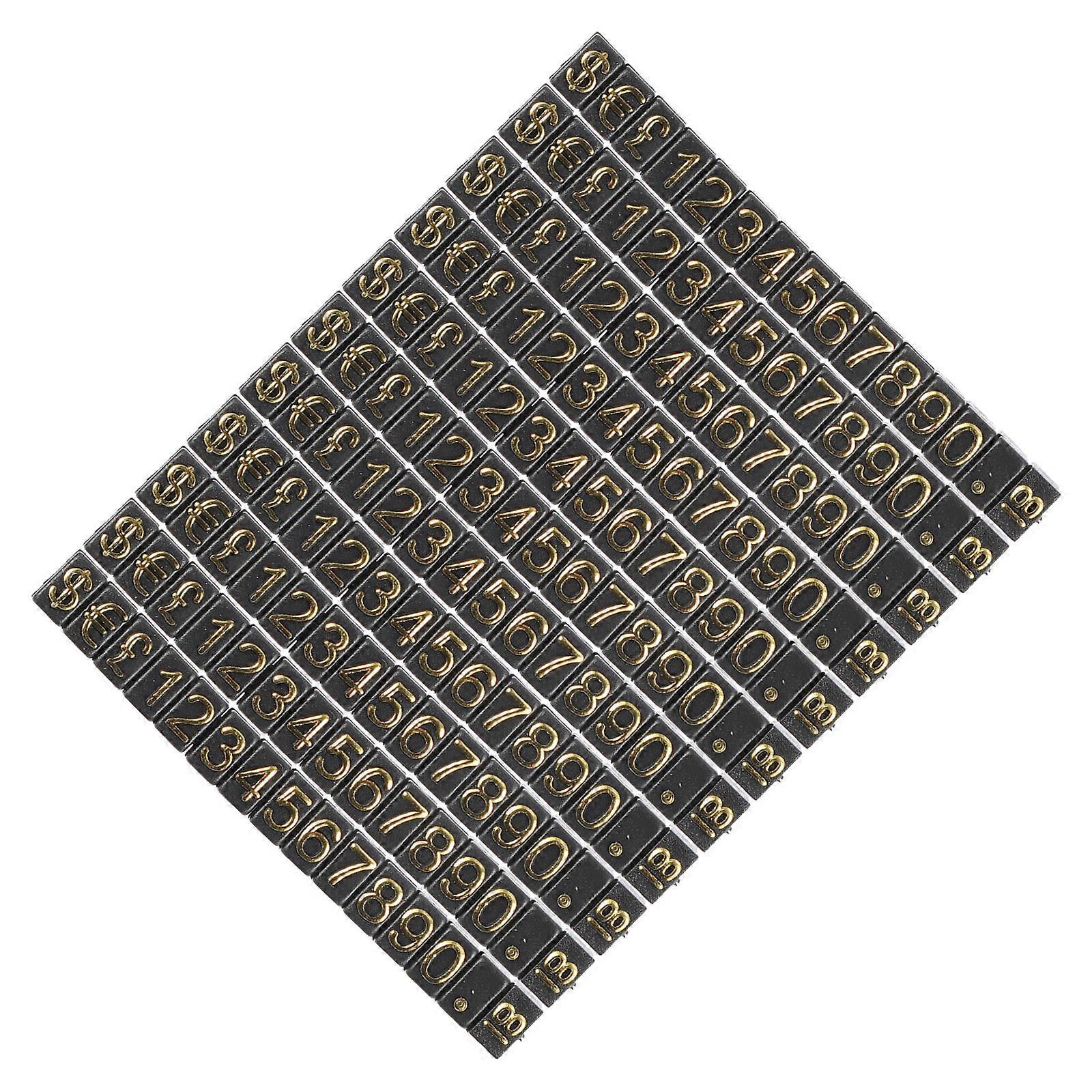 10pcs Price Label Display Sign Number Display Price Tags Shop Price Display Tags