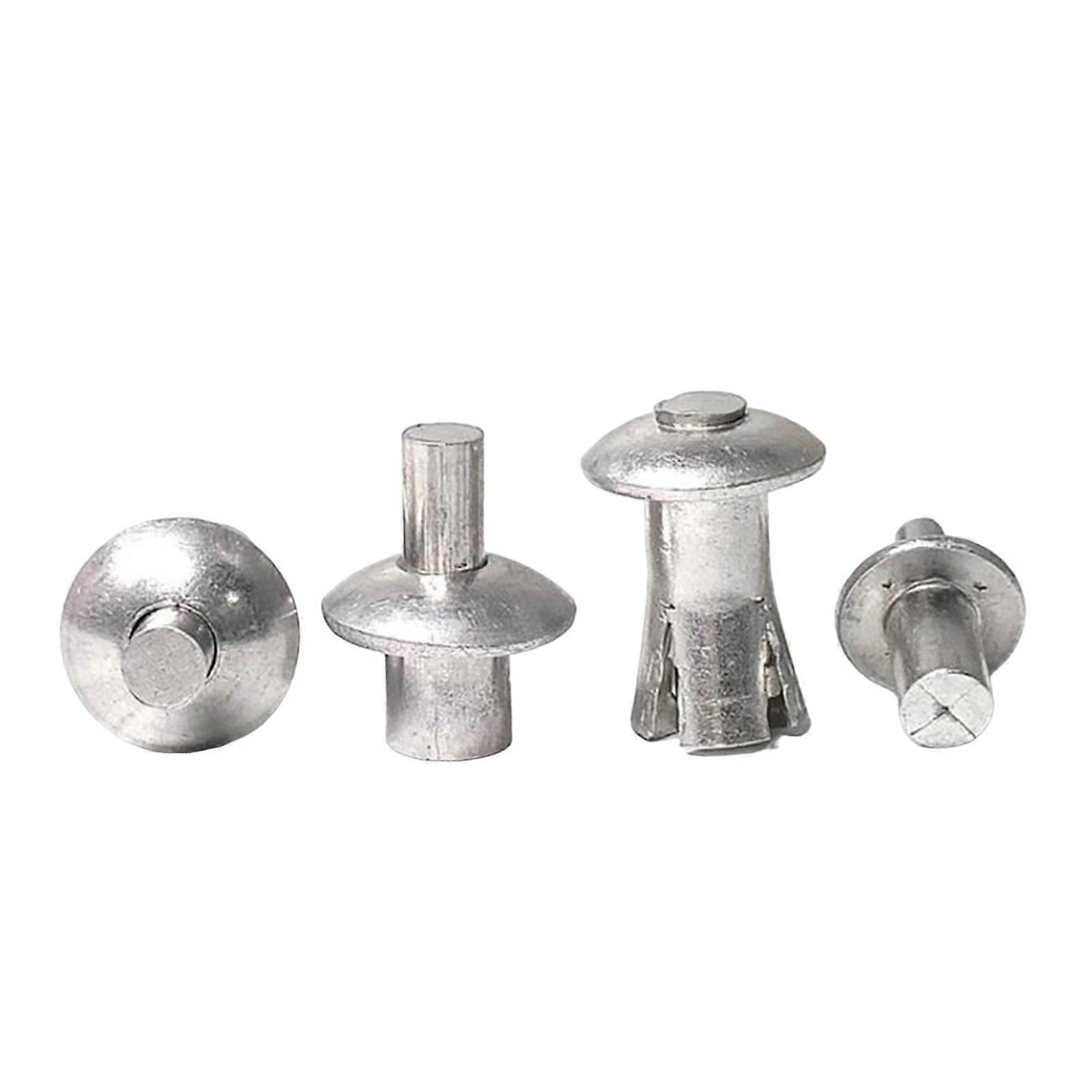 Upgraded Aluminum Blind Rivets Strong & Secure Fastening Solution Convenient Push Type Aluminum Rivets for DIY Repair Multicolor