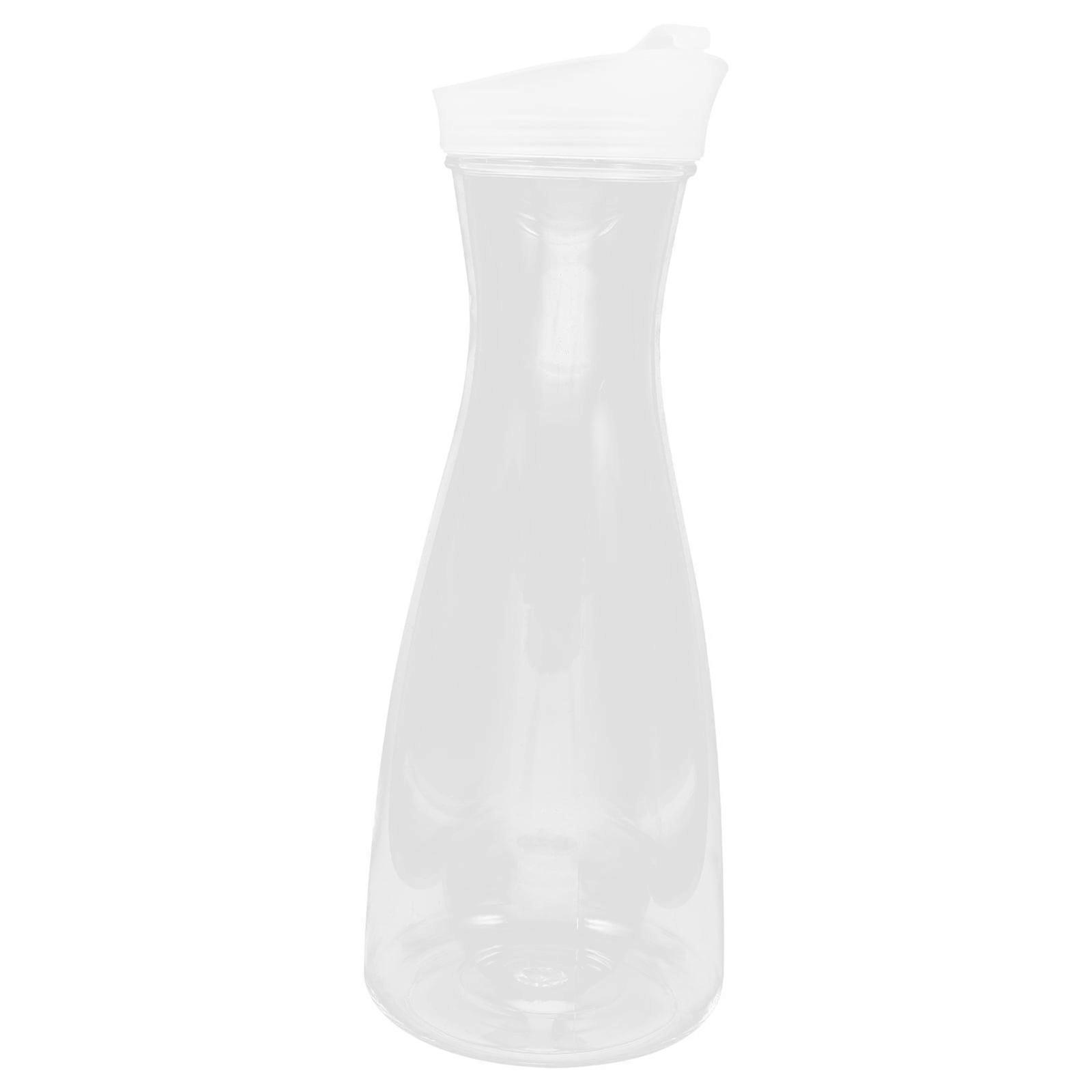 Cold Water Bottle Beverage Storage Plastic Pitcher Jug Acrylic High Capacity PC