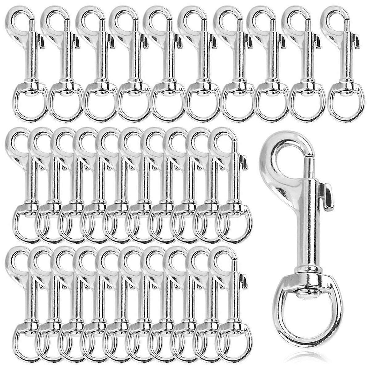 30 Pcs Swivel Snap Hooks
