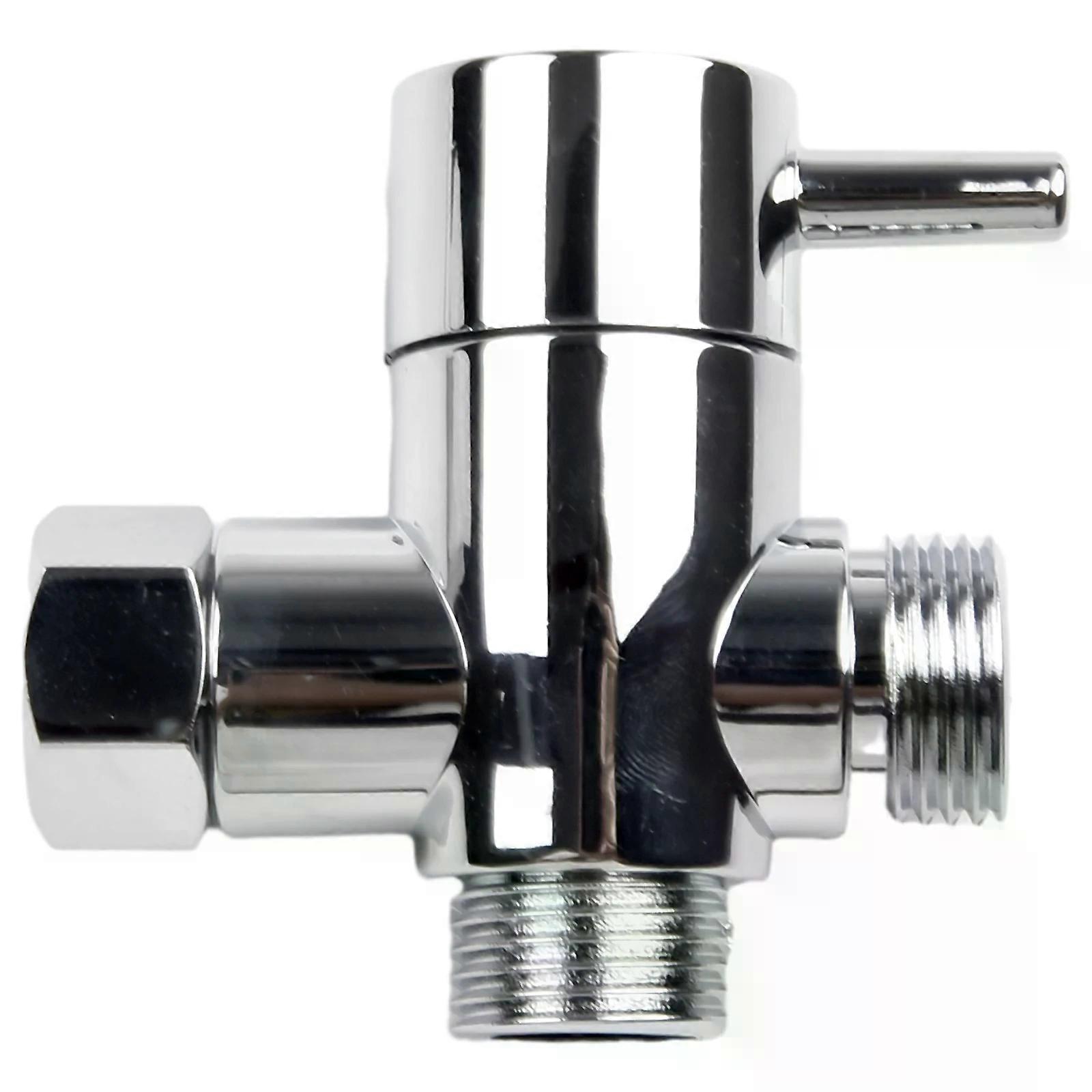 3 Way Shower Head Diverter Valve G1/2 Three Function Switch Adapter Connector Head faucet Bathroom Accessories 3 Way Shower Head