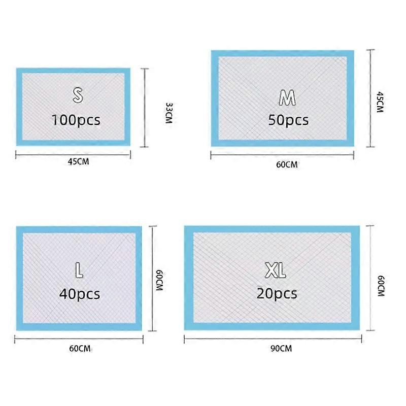 Super Absorbent Pet Diaper Dog Training Pee Pads Disposable Healthy Nappy Mat For Cats Dog Quick-dry