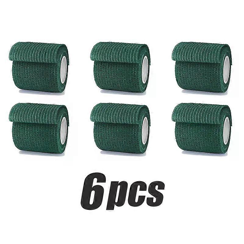 Vendaje elástico de camuflaje de 4,8 m, autoadhesivo, para caza, protector deportivo, tobillo, rodilla, dedo, brazo