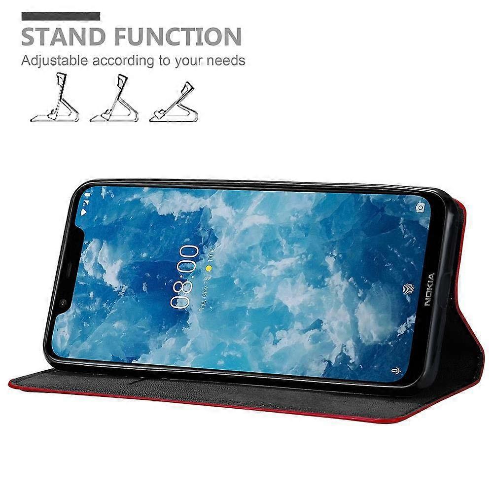 Nokia 7.1 PLUS / X7 Case - Protective Case with Stand Function and Card Slot