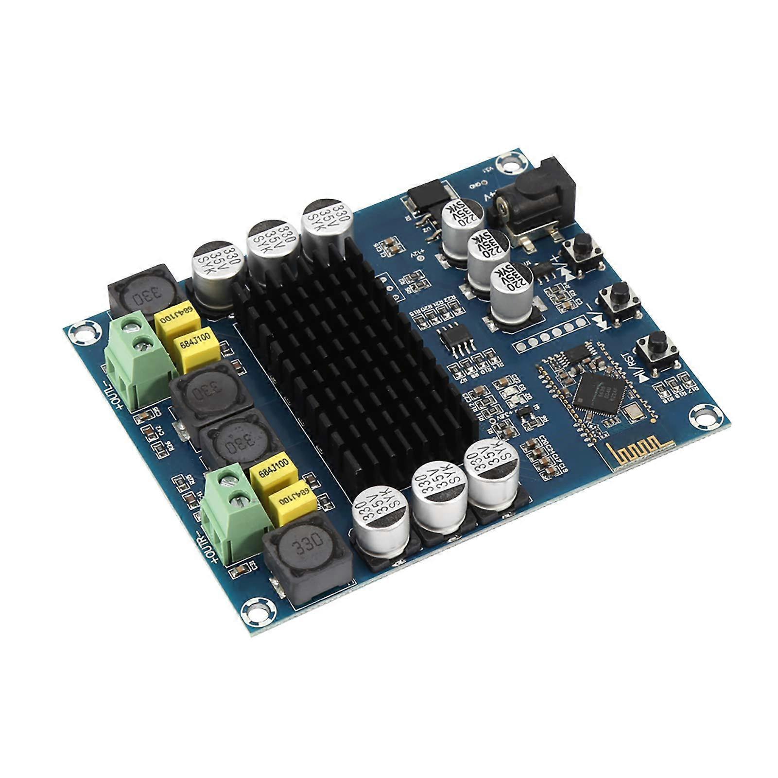 120W120W Dual Channel Power Amplifier 4.0 Low Power Consumption Overheat Protection Stereo Sound