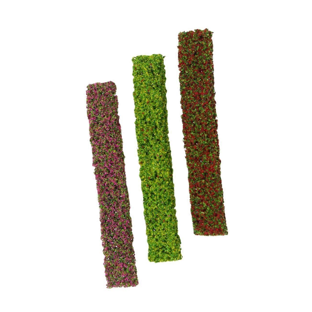 Miniature Plants Shrub Strips with Realistic Texture for Model Trees Dioramas and Train Layouts