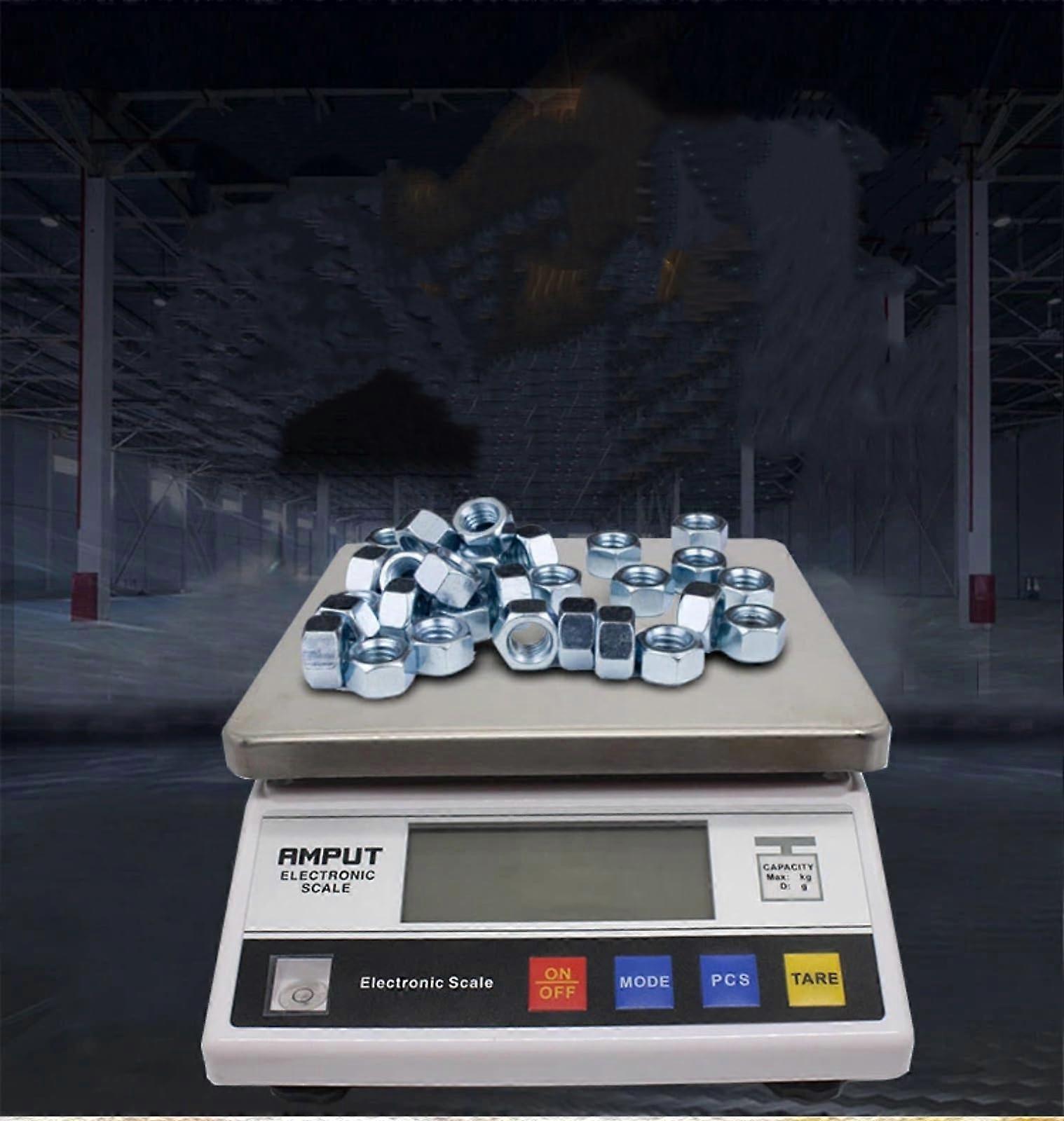 Digital Counting Scale 10kg 0.1g Precision Accuracy with LED Display for Commercial Use