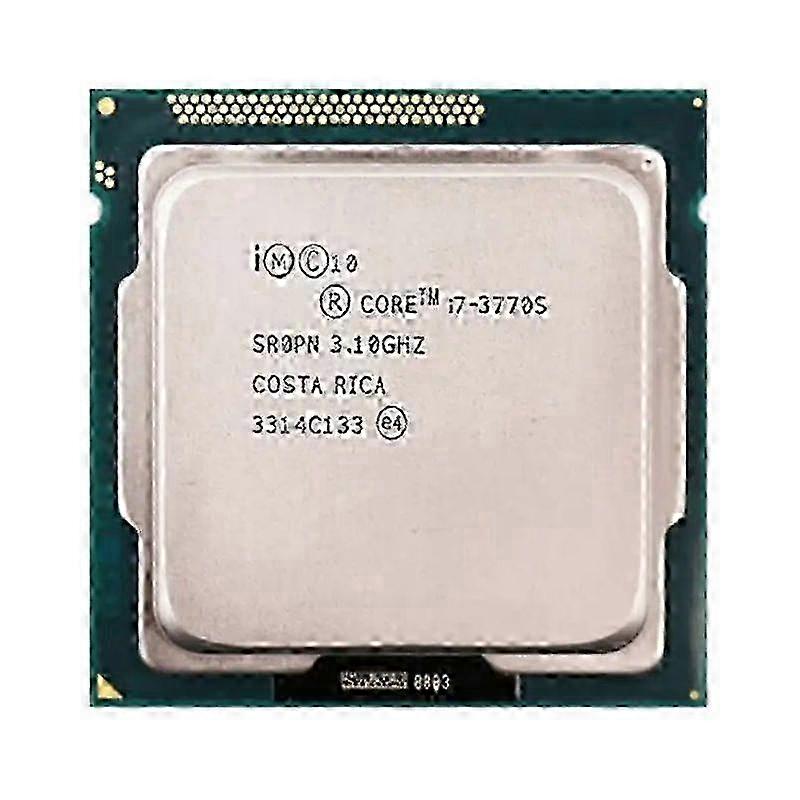 Core i7-3770S CPU - Socket LGA 1155 4 Cores 8 Threads 3.1GHz 8MB L3 Cache 65W.