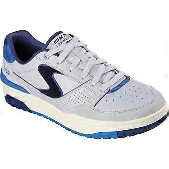 Skechers S-1992 Leather Men's Grey/Blue Trainers