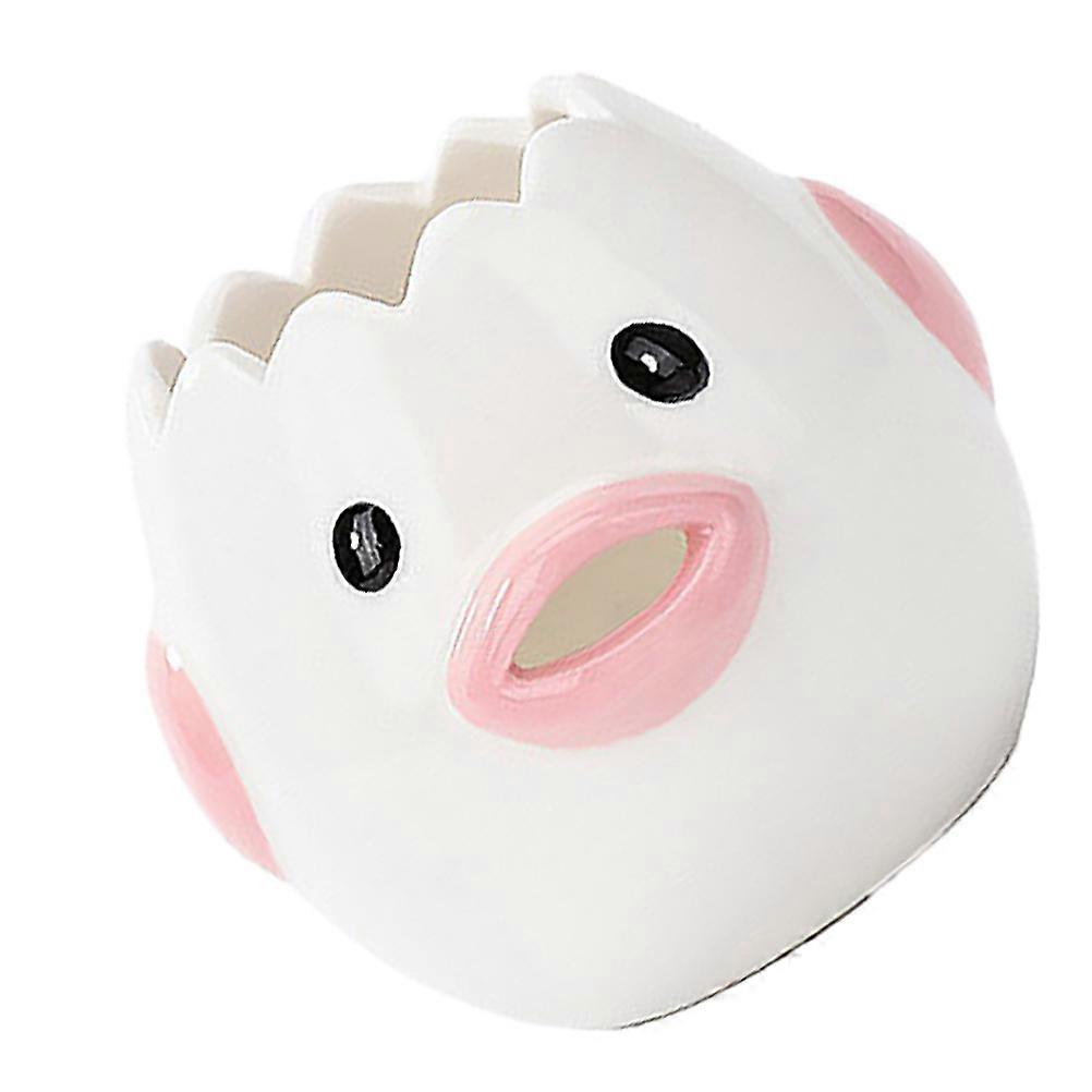 Egg Filtration Accessory Ceramic Egg Separator 1Pcs Kitchen Tool
