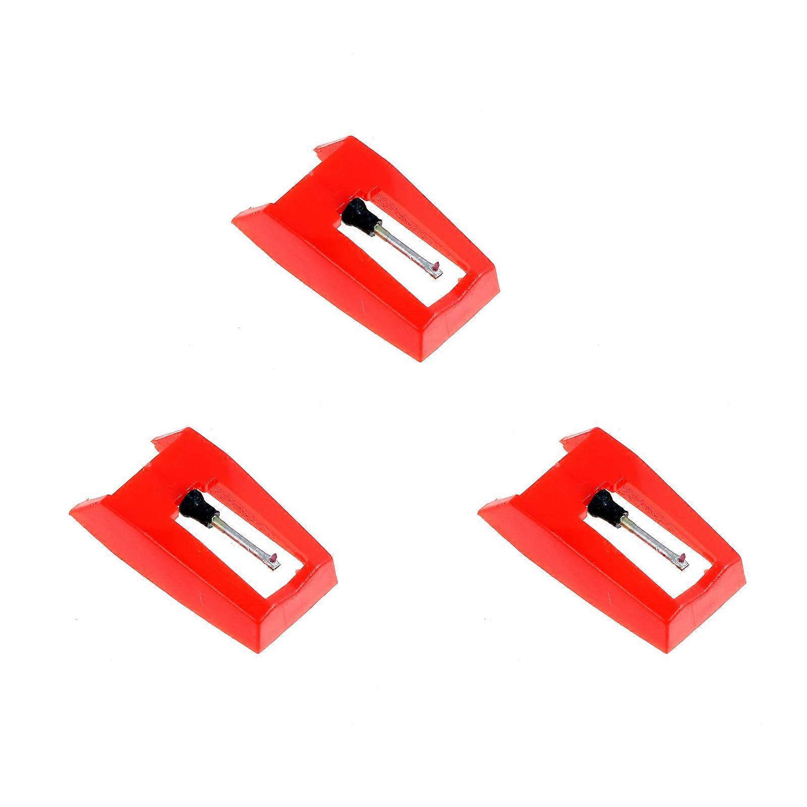Turntable Stylus Replacement Gramophone Needle for Record Player 3Pcs