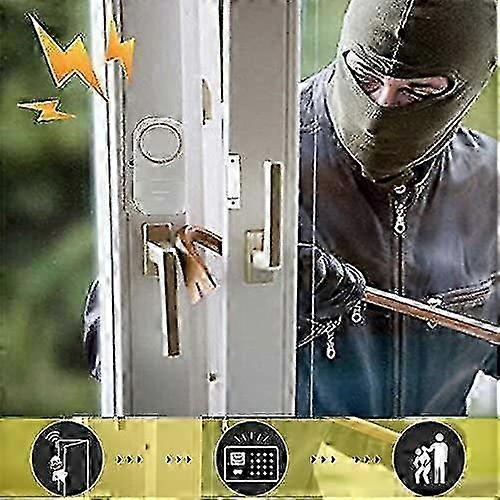 Wireless Home Doors Windows Security Entry Alarm System Pack 3 2025