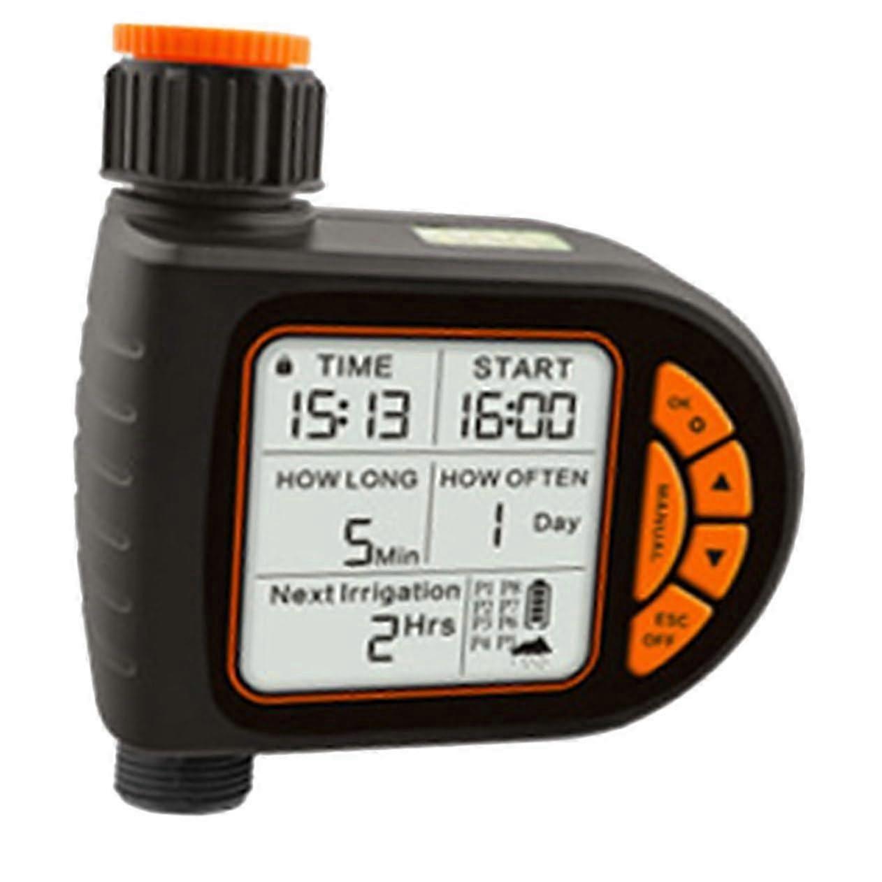 Water Timer for Sprinkler Systems Automatic Irrigation Timer Digital Watering Controller for Garden Balcony 25-26