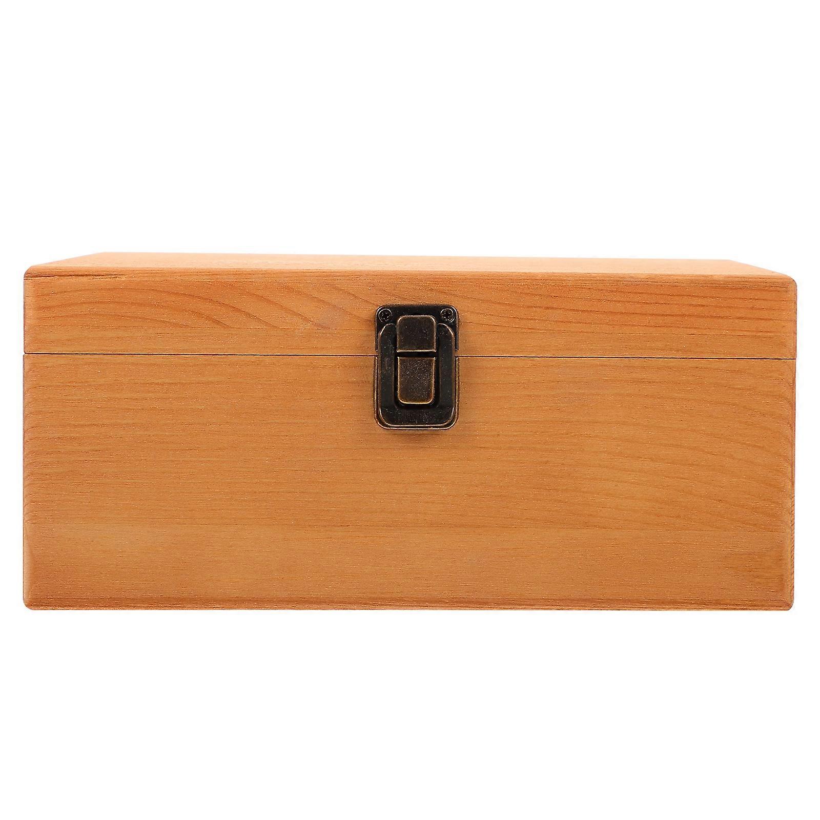 Vintage Container Wooden Storage Case for Storage Use 1Pcs Gift Packaging Box