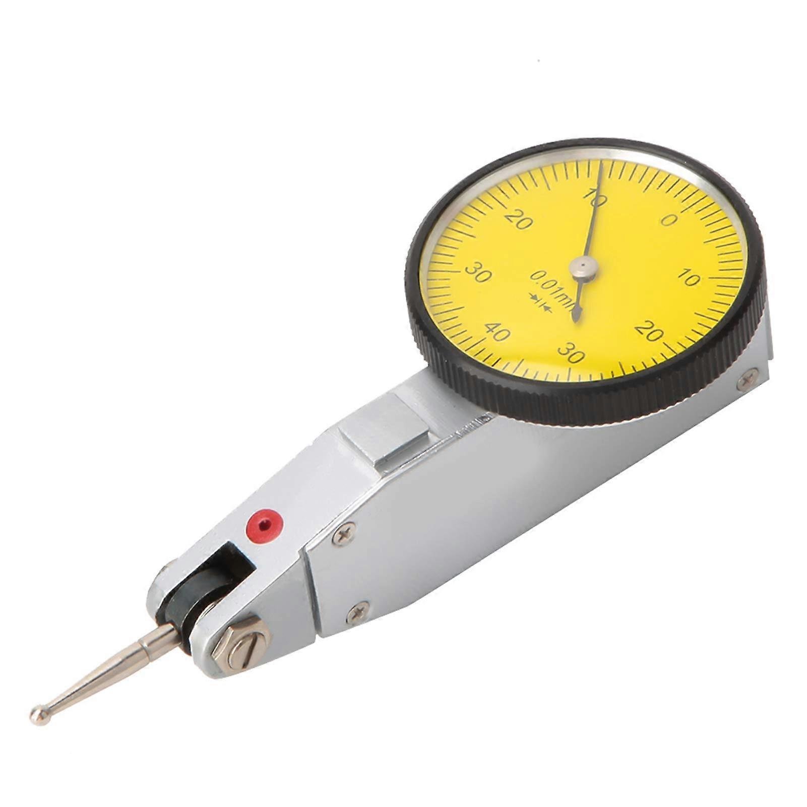 Dial Indicator 00.8mm Precision Mechanical Gauge 240° Bidirectional Reading Sealed Face Adjustable