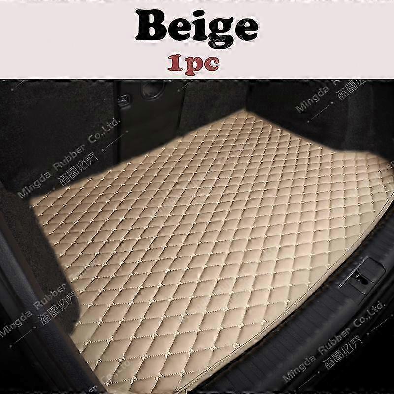 Custom Artificial Leather Car Trunk Mat for Smart 1 2022 2023 Durable Easy Clean Interior