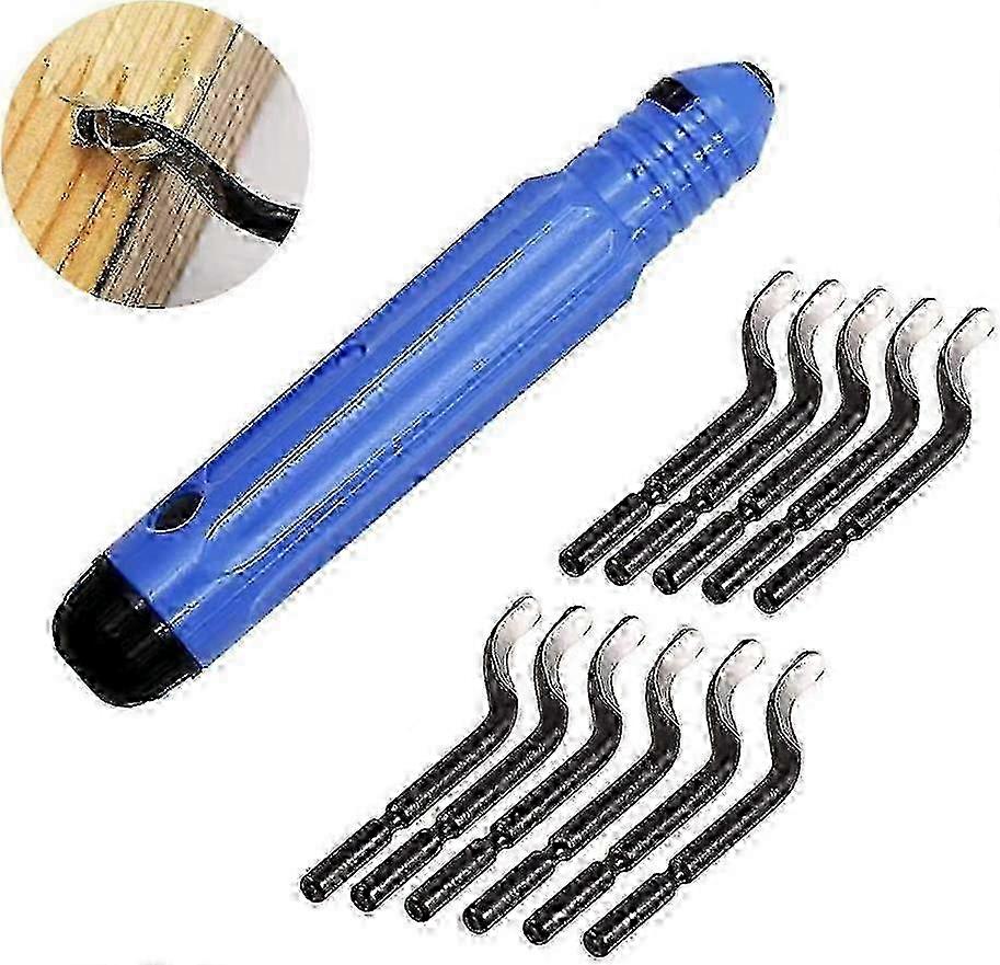 2025 Deburring Tool Deburring Tool with 11 Blades 360 Rotatable