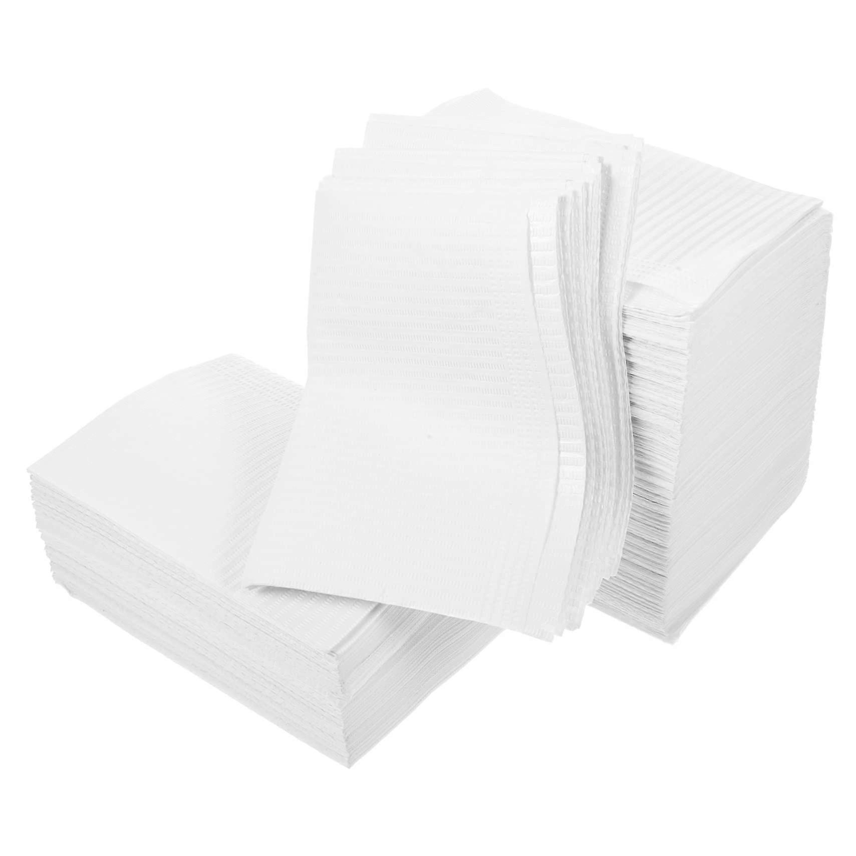 125pcs Nail Table Mat Disposable Manicure Protector with Absorbent Cushioned Surface for Salon Use