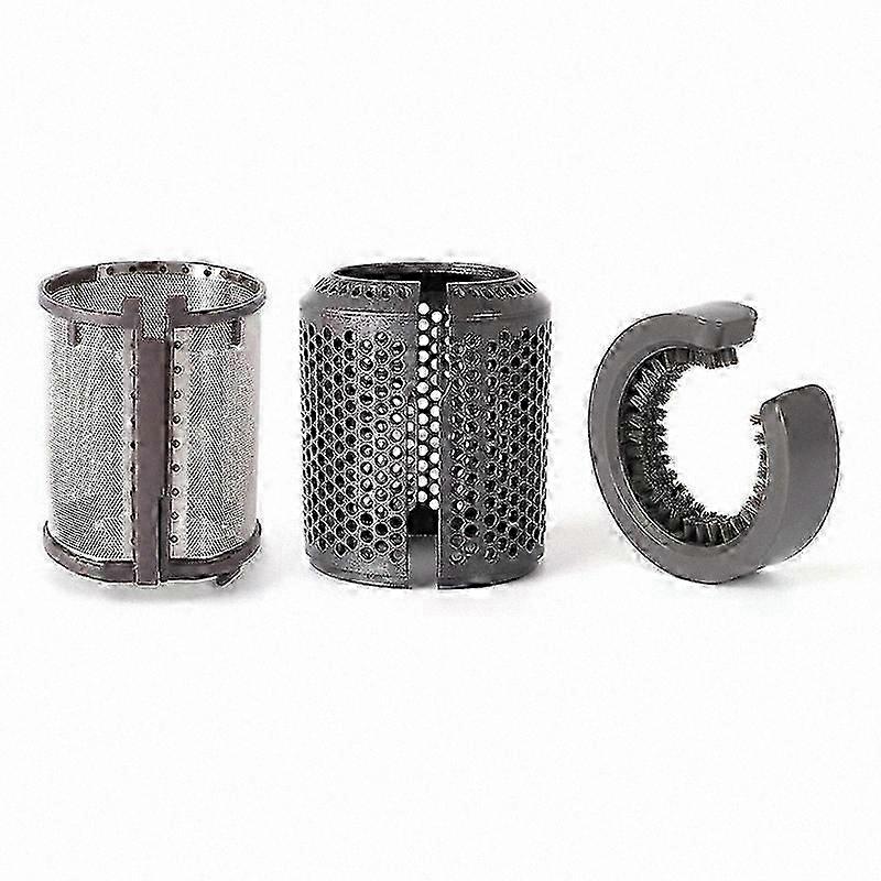 Replacement Filters for Hair Dryers, Inner and Outer Filter Set with Cleaning Tool, Compatible with Multiple Models