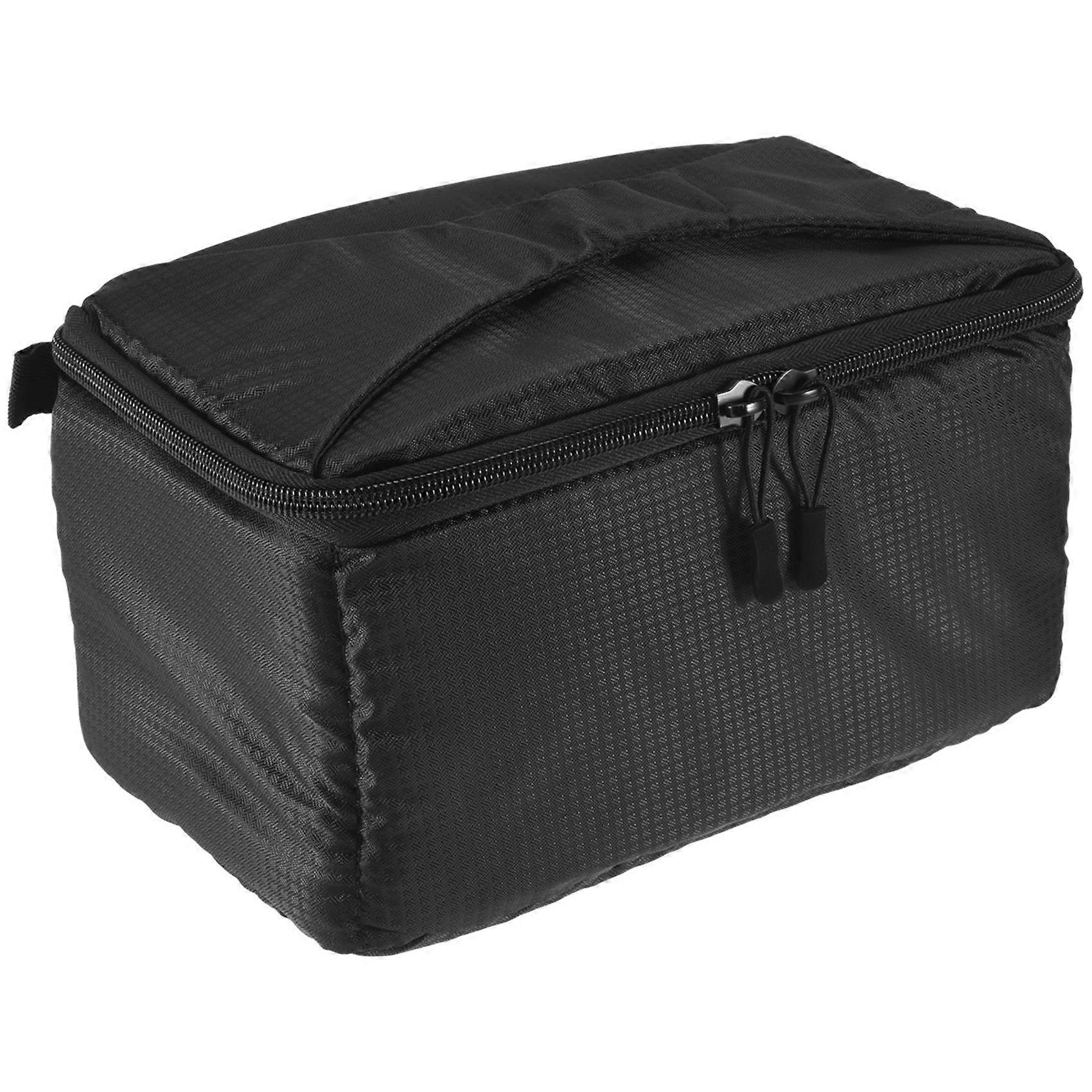 Universal Insert Partition Camera Bag Shockproof Sleeve Cover(Black)