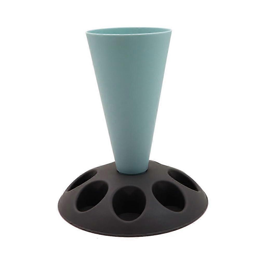Cake Decorating Stand with 8 Nozzle Slots, Plastic Piping Bag Holder for Baking Pastry Kit