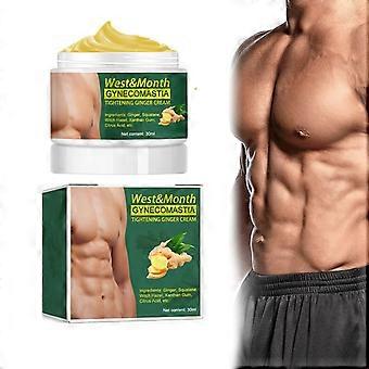 Gynecomastia Tightening Ginger Cream for Men and Women, Skin Firming Body Cream, 30ml