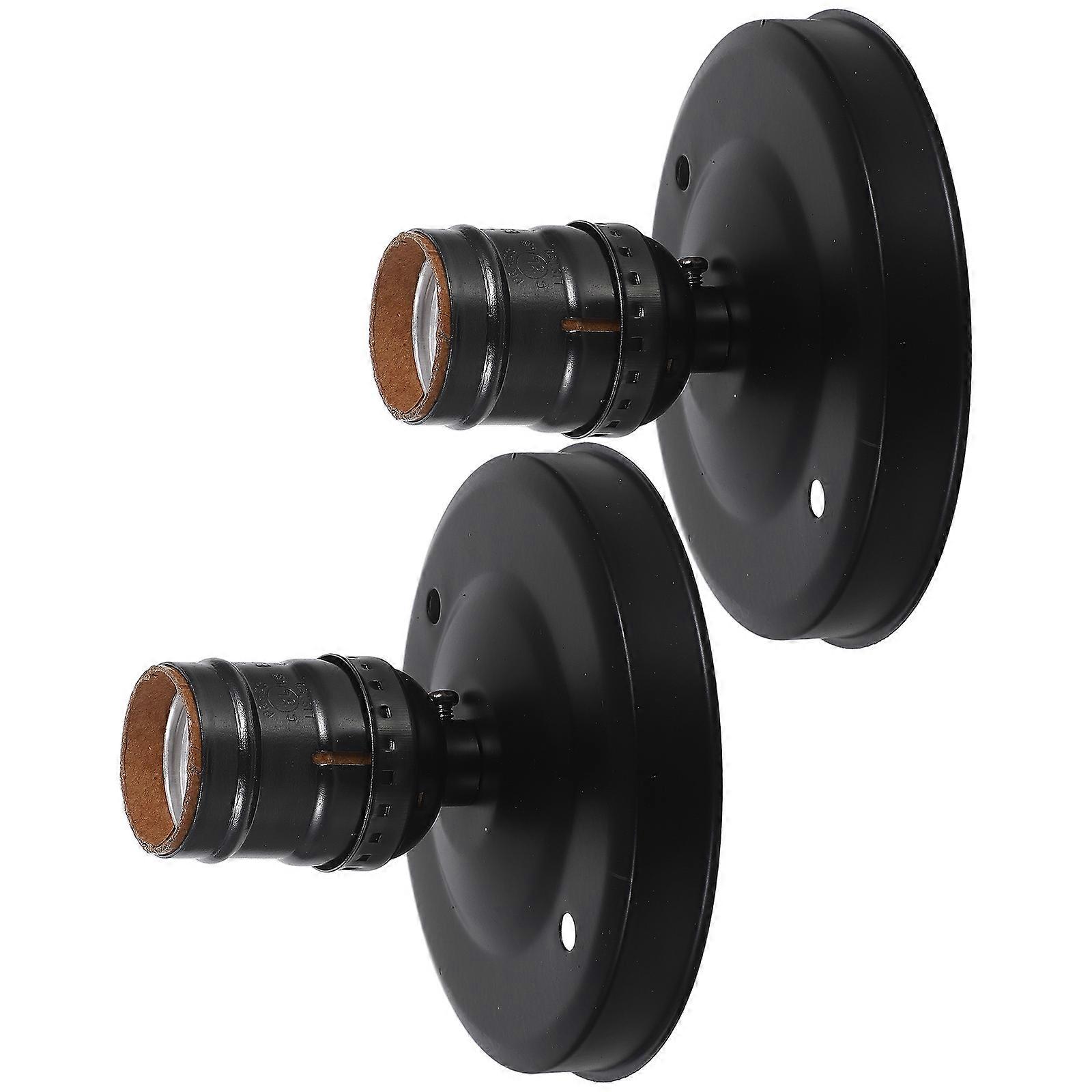 Industrial Ceiling Lamp Holder for Home 2Pcs E26 E27 Screw Light Socket