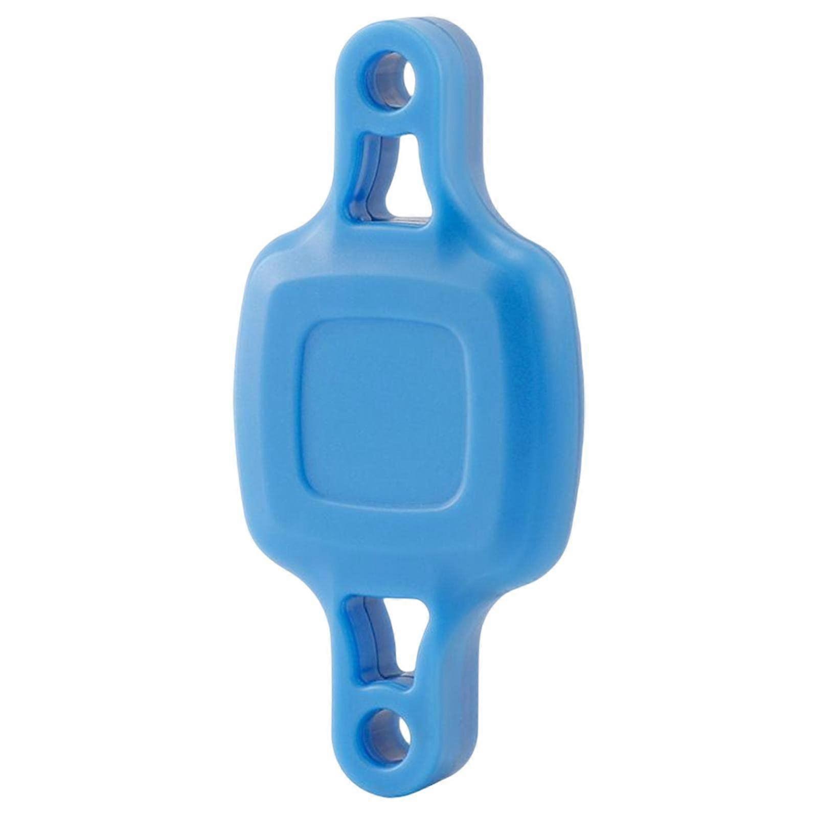 Bike GPS Tracker Mount AntiTheft Hidden Holder Bottle Cage Compatible for Secure Frame Fit Blue