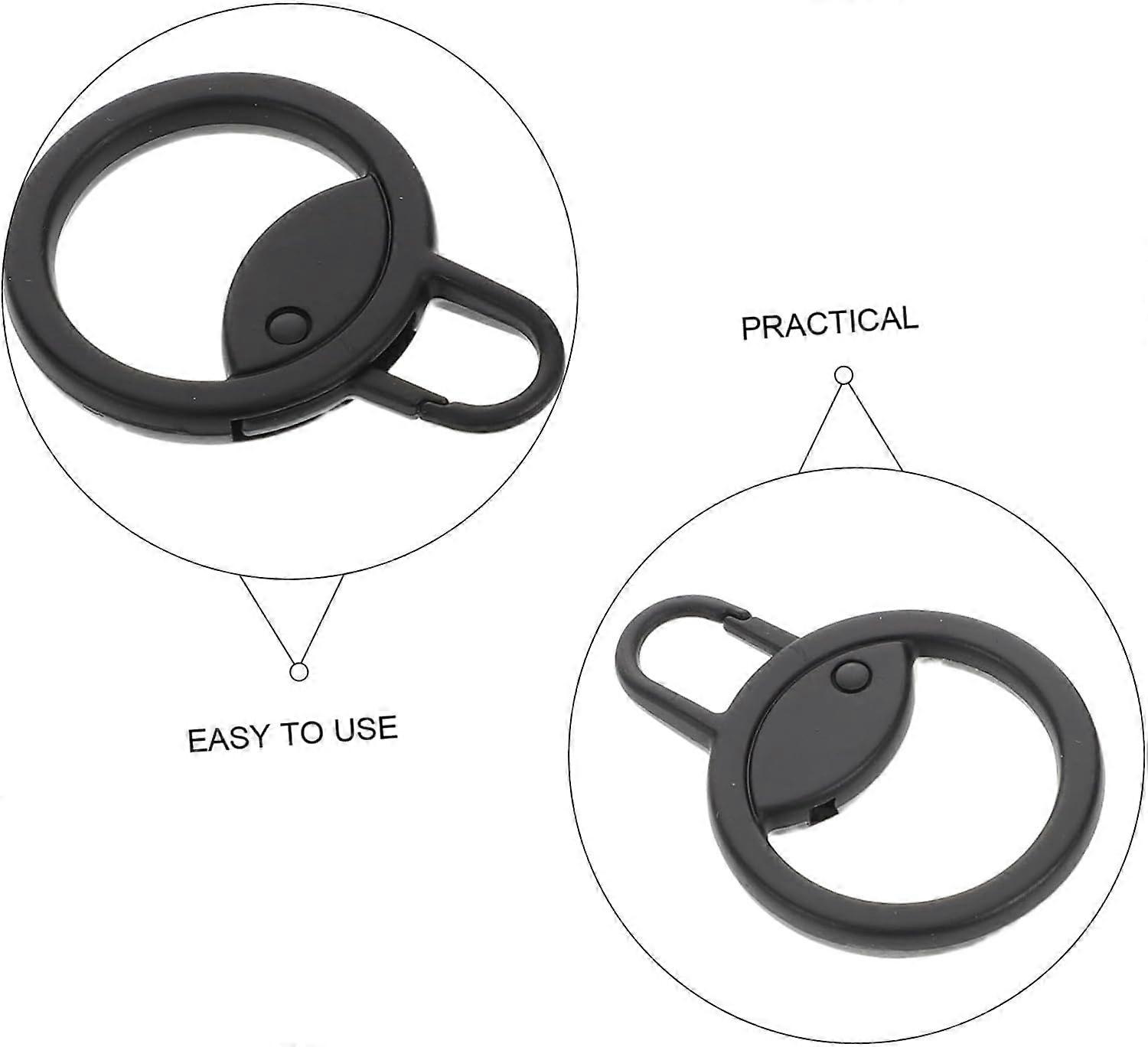 5pcs Stylish Round Zipper Pull Replacement Slider for Suitcase Luggage Durable Smooth Operation