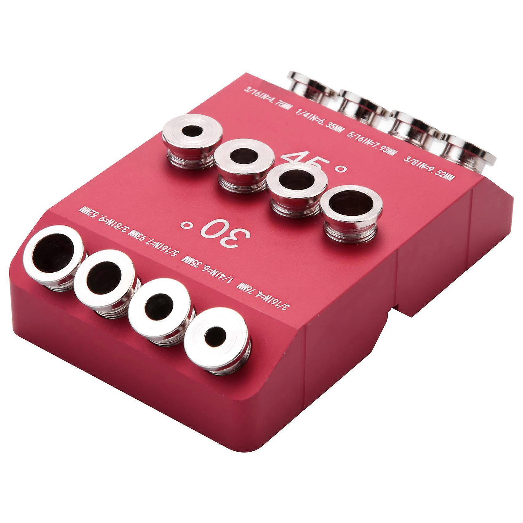 30/45/90° Angle Drill Hole Guide Jig,1PCS