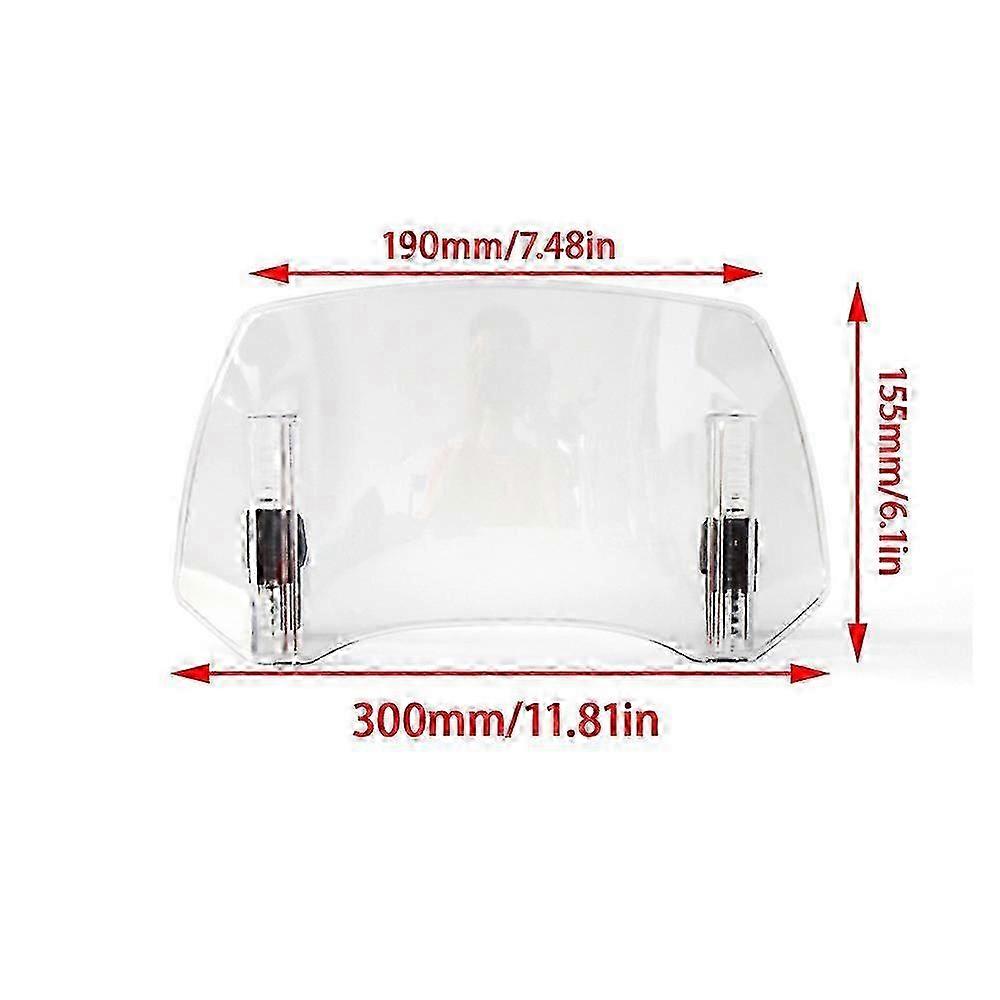 R1200GS GSA Universal Adjustable Windshield Spoiler Deflector Extension Accessories