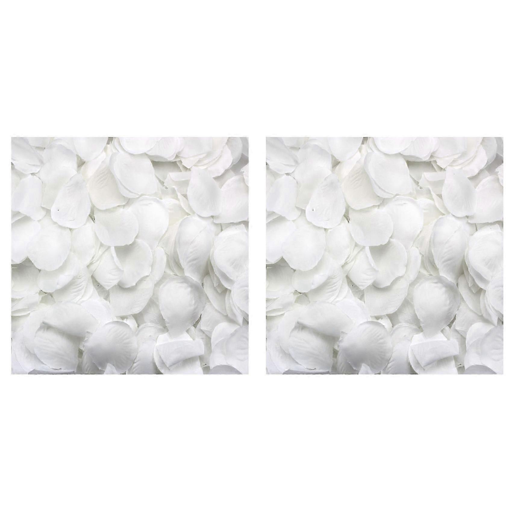 1000x petals scattered white decoration Wedding Party
