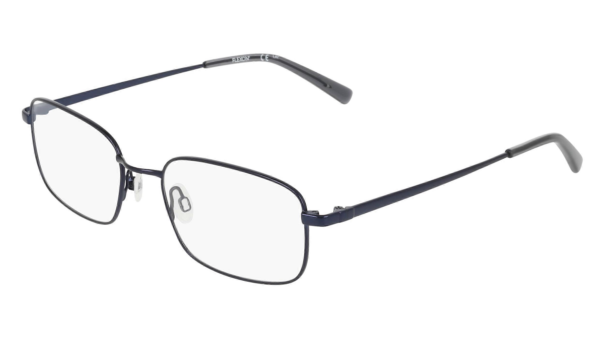 Eyewear Frames FLEXON FLEXON H6098 413 SATIN NAVY 53/19/145 MALE